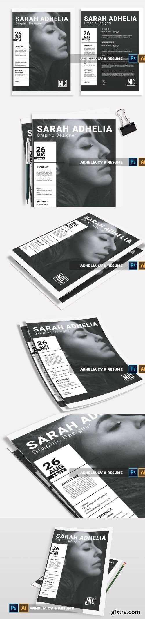 Arhelia | CV & Resume