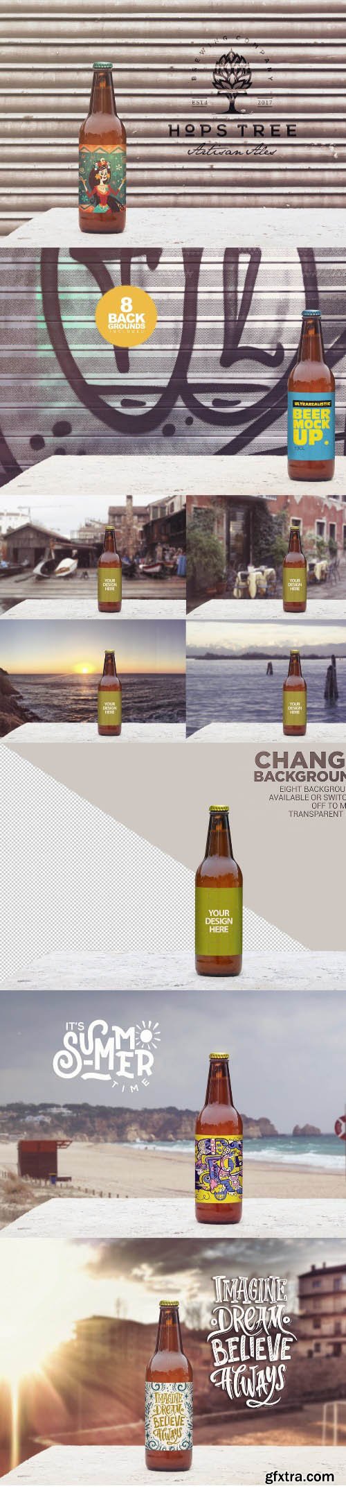 50cl Garage Beer Mockup 50cl Garage Beer Mockup