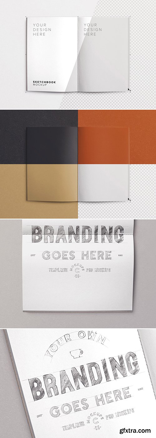 Sketchbook Mockup 283568151