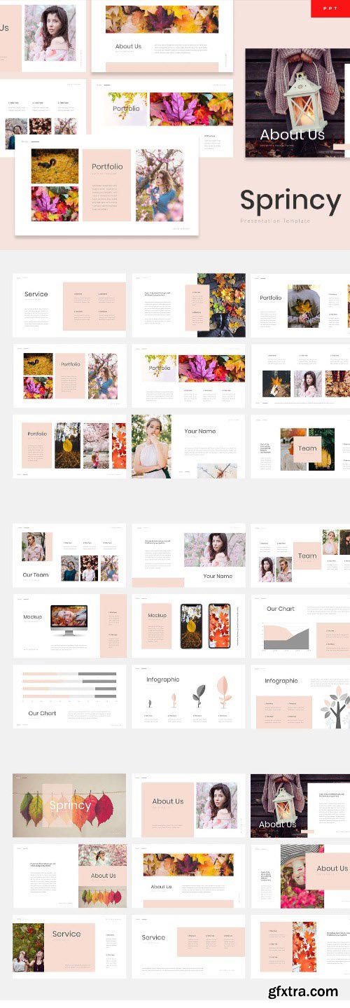 Sprincy - Autumn Powerpoint, Keynote and Google Slides Sprincy - Autumn Powerpoint, Keynote and Google Slides
