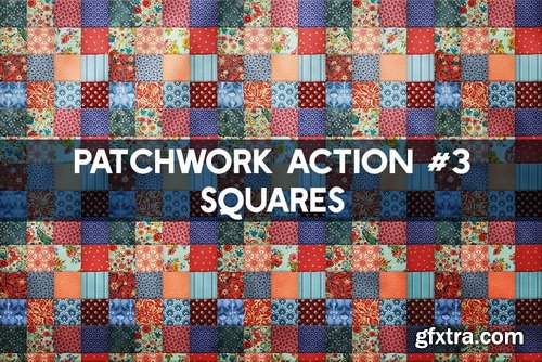 CreativeMarket - PATCHWORK Effect Photoshop TOOLKIT - 248984