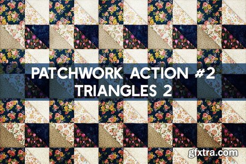 CreativeMarket - PATCHWORK Effect Photoshop TOOLKIT - 248984