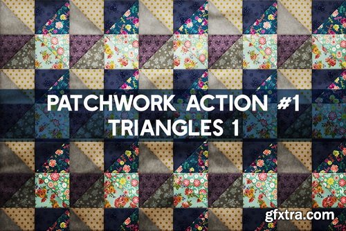 CreativeMarket - PATCHWORK Effect Photoshop TOOLKIT - 248984