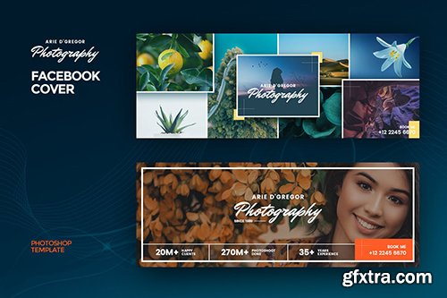 Photography Facebook Cover Template