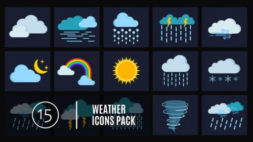 Udemy - 15 Weather Icons Pack