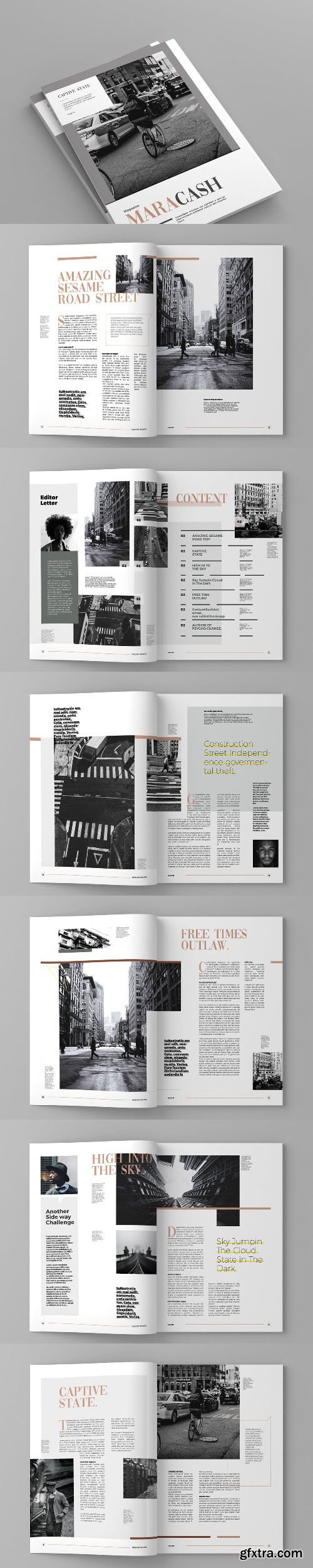 Maracash - Magazine Template