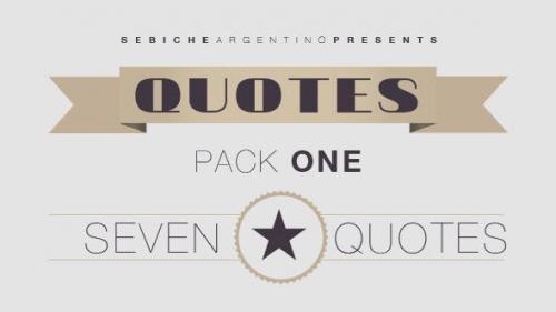 Udemy - Quotes Pack 1