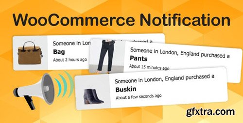 CodeCanyon - WooCommerce Notification v1.4.0 - Boost Your Sales - Live Feed Sales - Recent Sales Popup - Upsells - 16586926