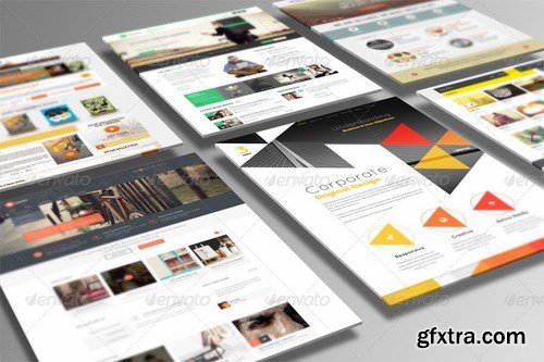 3D Web Presentation Mockup (V2)