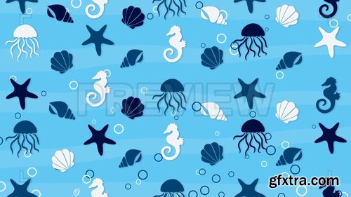 Sea Pattern Background 220708