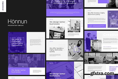HONNUN - Creative Technology Powerpoint Template HONNUN - Creative Technology Powerpoint Template