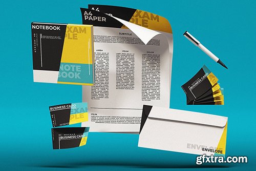 Stationery Branding Mock-Up Template