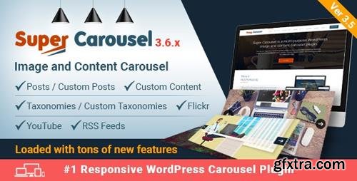 CodeCanyon - Super Carousel v3.6.2 - Responsive Wordpress Plugin - 4505016