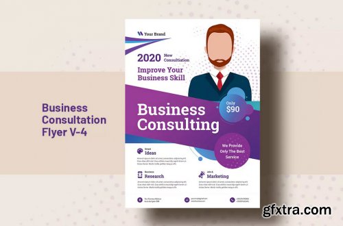 Business Consultation Flyer Template V-4 