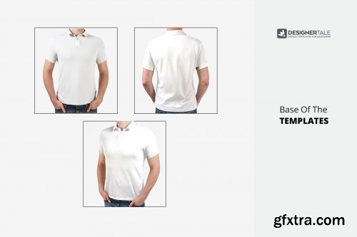 CreativeMarket - Polo T Shirt Mockup 4106990
