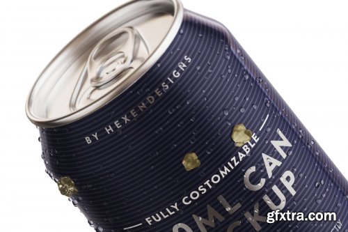 CreativeMarket - 500ML CAN MOCKUP 4061188