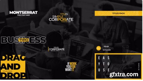 Corporate Titles Pack V8 - After Effects 284529