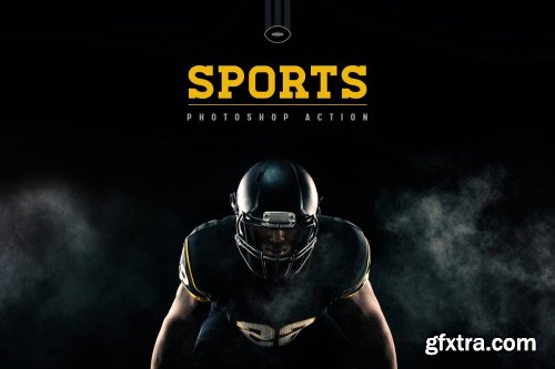 CreativeMarket - Sports Photoshop Action 4113635