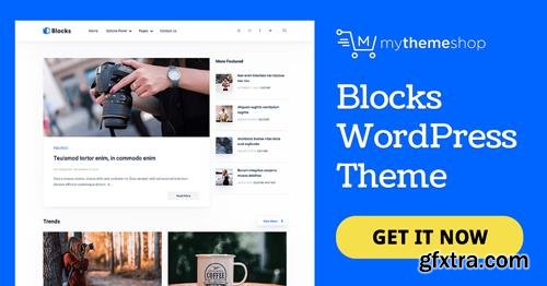MyThemeShop - Blocks v1.0.8 - WordPress Theme