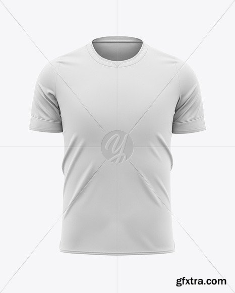 Men’s Soccer Jersey Mockup - Front View 48927