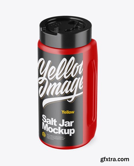 Matte Salt Jar Mockup 49828