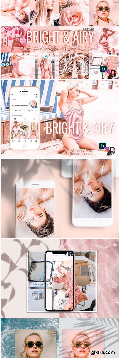 Mobile Presets BRIGHT & AIRY 1806124
