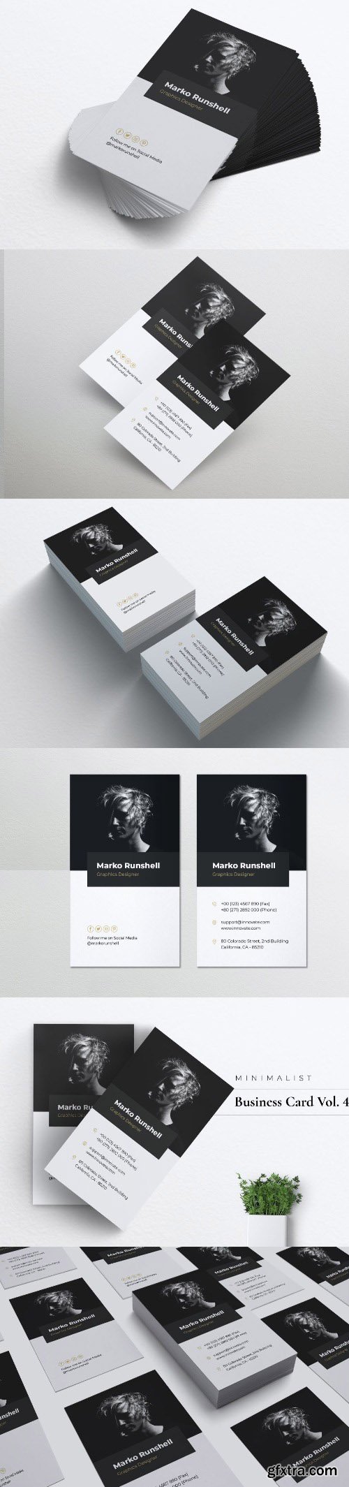 Minimalist Business Card Vol.49 Minimalist Business Card Vol.49