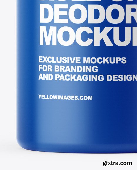 Closed Roll-on Deodorant Mockup 49898