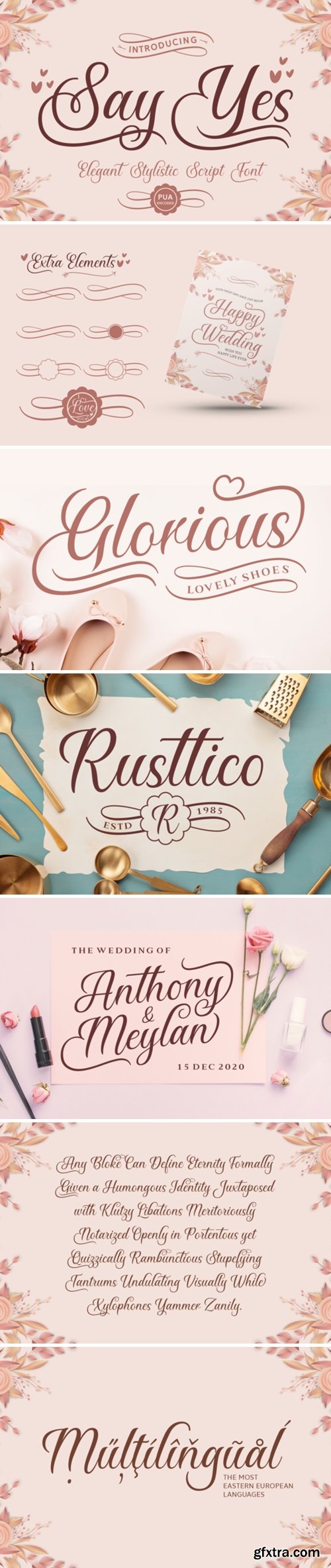 Say Yes Font Say Yes Font