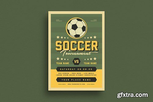 Soccer Tournament Event Flyer