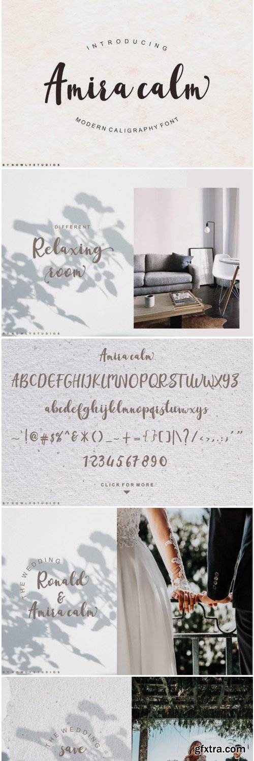 Amira Calm Font