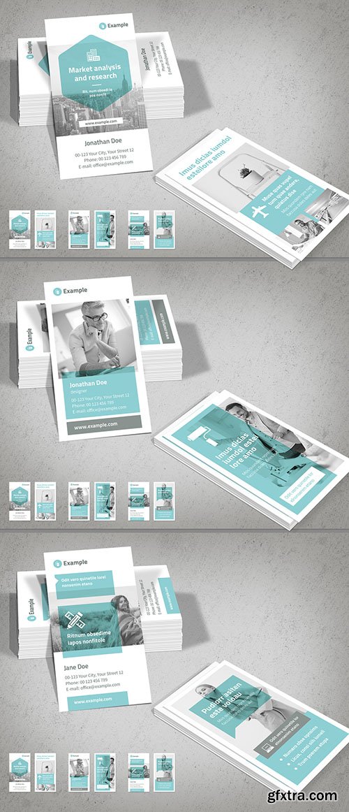 Vertical Business Card Layout with Light Blue Accents 278597079 Vertical Business Card Layout with Light Blue Accents 278597079
