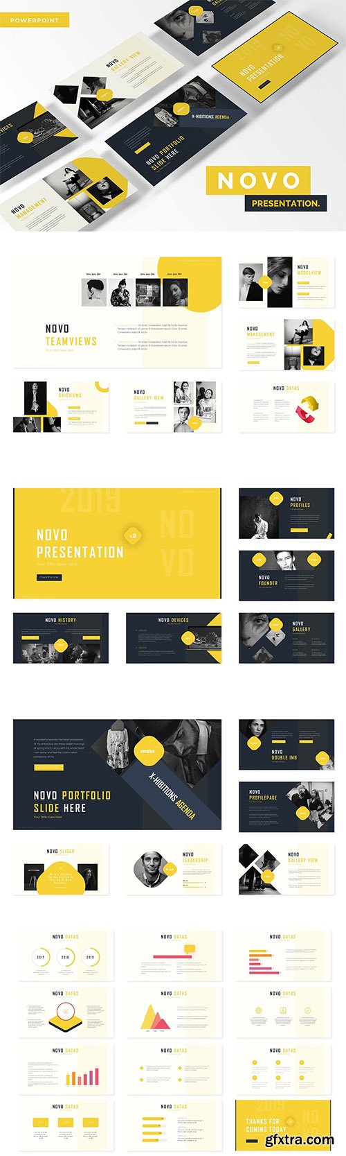 Novo - Powerpoint, Keynote and Google Slides Templates