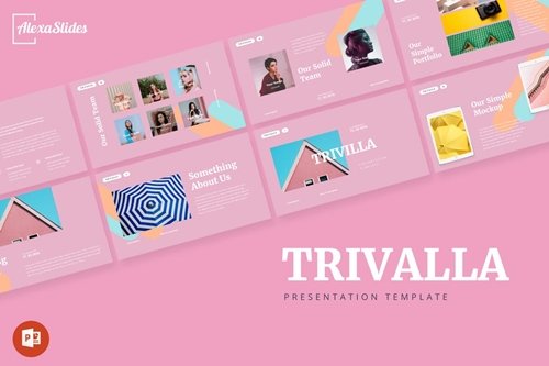 Trivalla - Creative Powerpoint, Keynote and Google Slides Templates