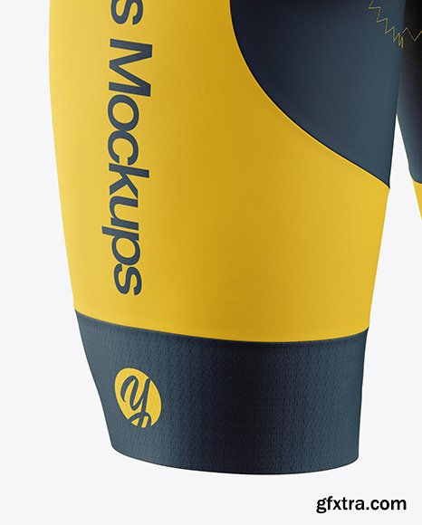 Men\'s Cycling Suit Mockup 49972