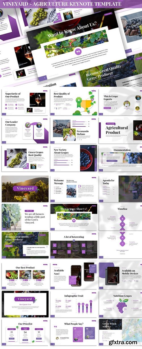 Vineyard - Agriculture Keynote Template Vineyard - Agriculture Keynote Template