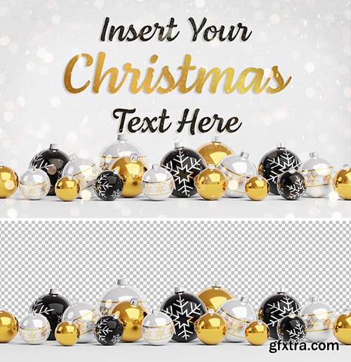 Web Christmas Card Mockup with Yellow Ornaments 293877067 Web Christmas Card Mockup with Yellow Ornaments 293877067