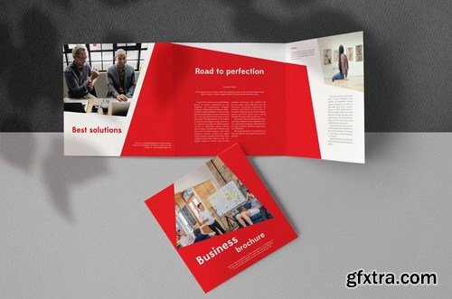 Red Business Brochure