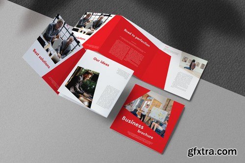 Red Business Brochure