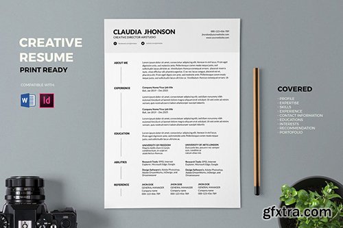 Resume / CV Template Pro