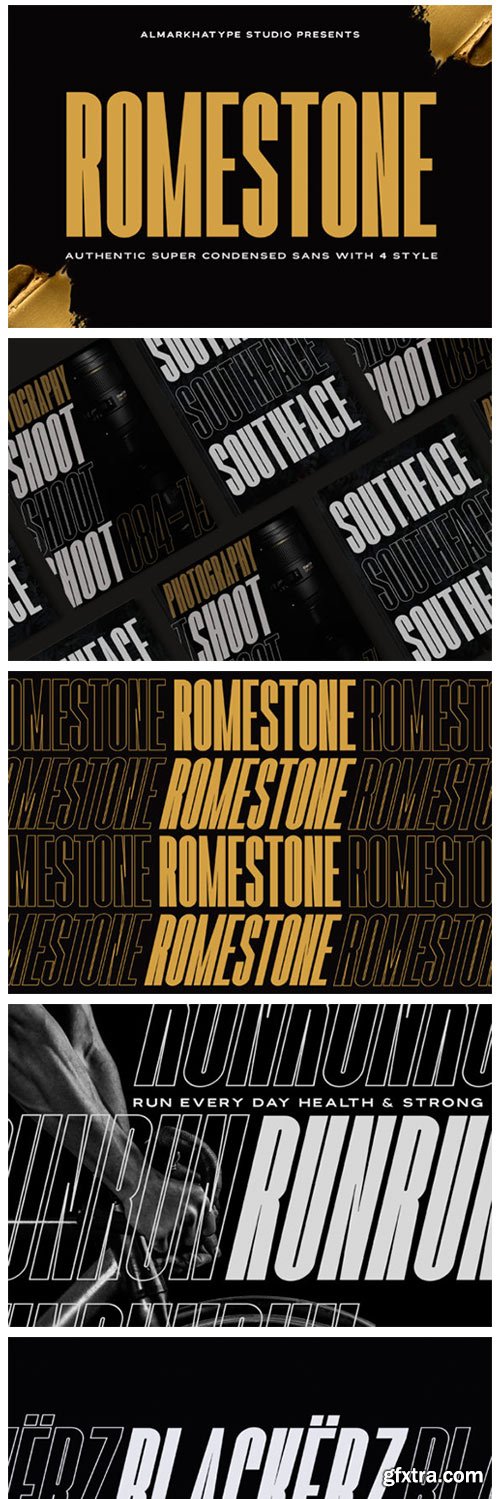 Romestone Font Romestone Font