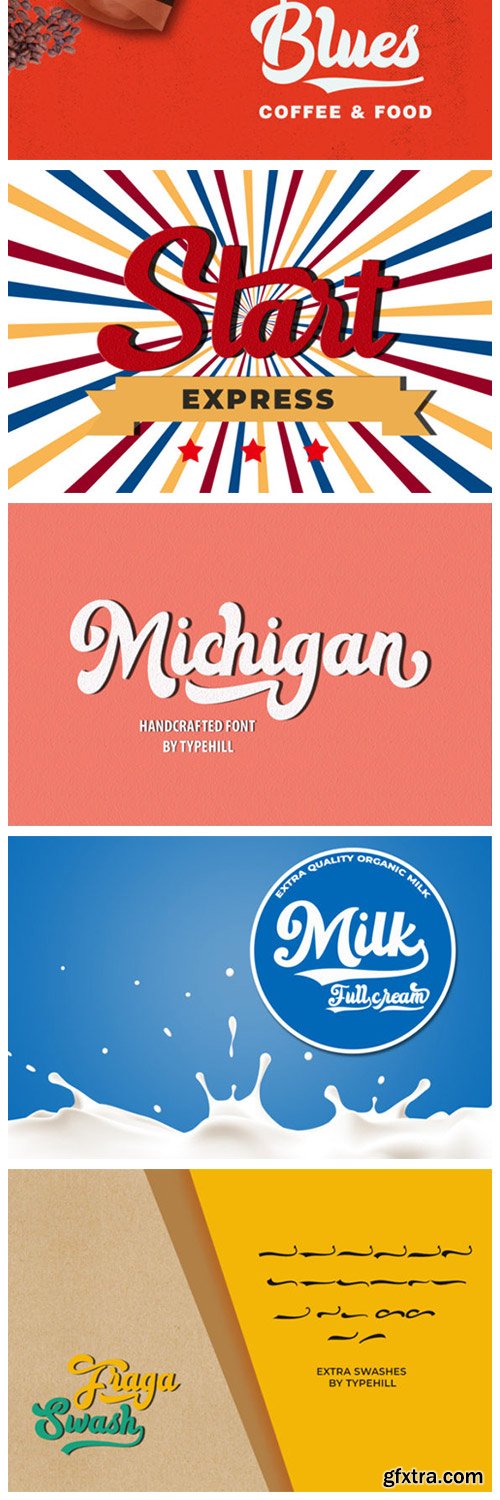 The Fraga Script Font The Fraga Script Font