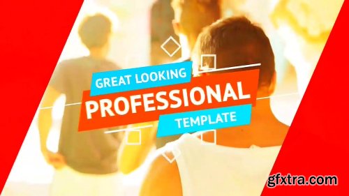 Energetic Slideshow After Effects Template