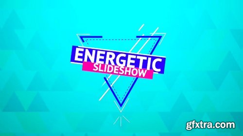 Energetic Slideshow After Effects Template