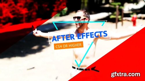 Energetic Slideshow After Effects Template