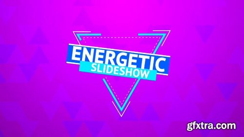 Energetic Slideshow After Effects Template