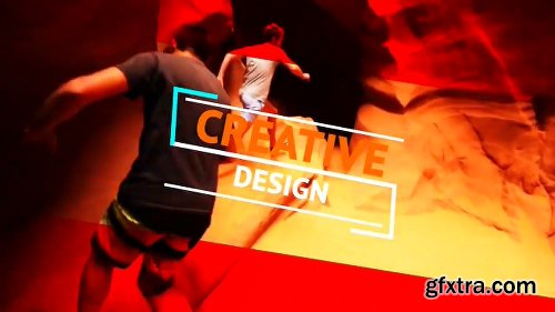 Energetic Slideshow After Effects Template