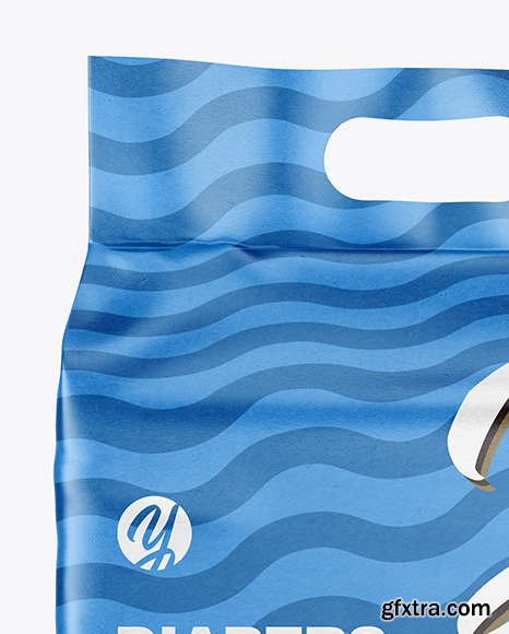 Diaper Paper Bag Mockup 50038