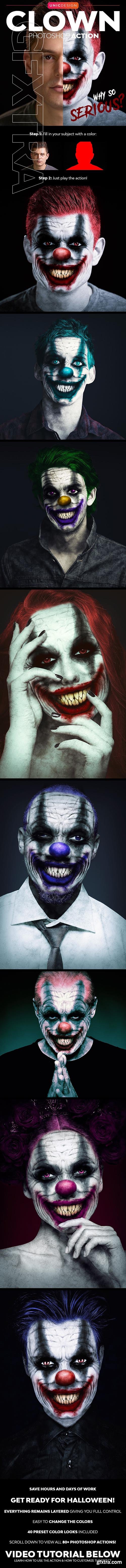 GraphicRiver - Clown Photoshop Action 24789255 GraphicRiver - Clown Photoshop Action 24789255