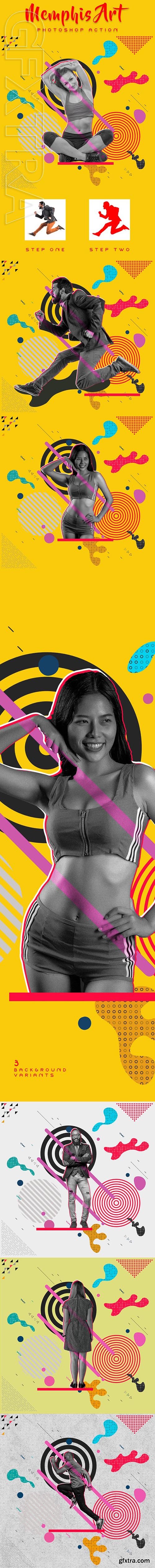 GraphicRiver - Memphis Art Photoshop Action 24696373 GraphicRiver - Memphis Art Photoshop Action 24696373